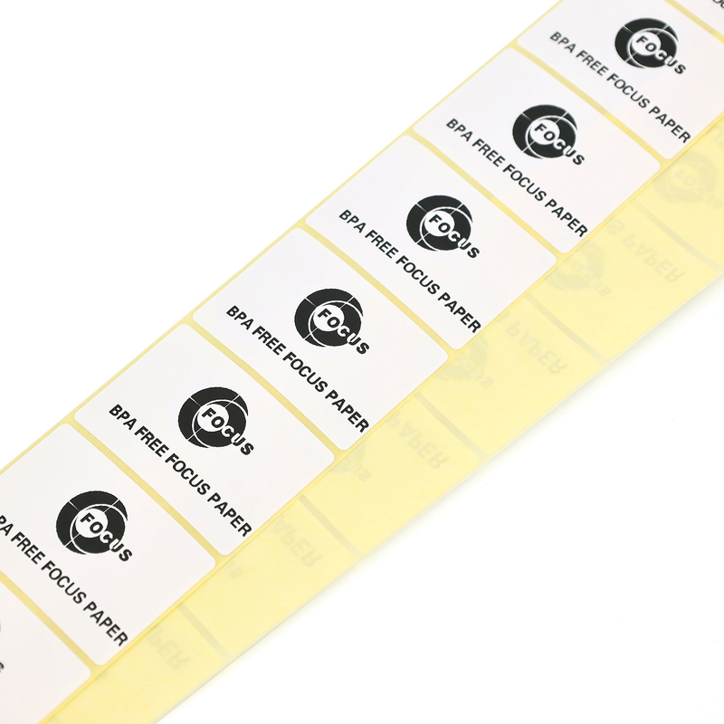 FOCUS Brand Premium Quality Packaging Thermal Label/ Direct self-adhesive label