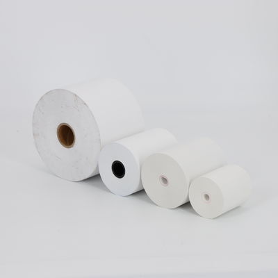 Thermal ATM Cash Register Rolls with High Smoothness And Whiteness Black Image