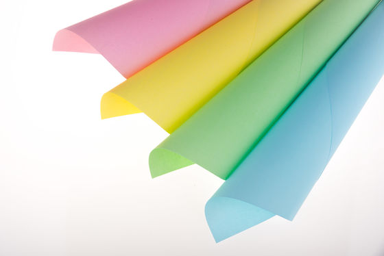 Wood Pulp Material Carbonless Paper Roll 50-80gsm For Continuous Bill Invoice