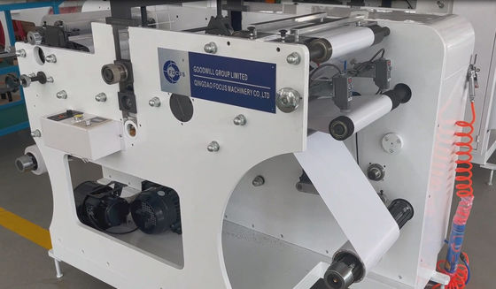 Rotary Automatic Adhesive Label Die Cutting Slitting Machine with High-Precision Die Cut Unit