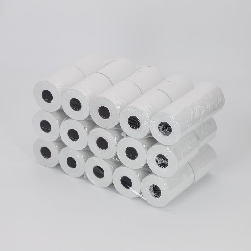 BPA Free 55gsm 520/640/795/800/1035MM Black Image Office Paper Thermal Paper Jumbo Roll