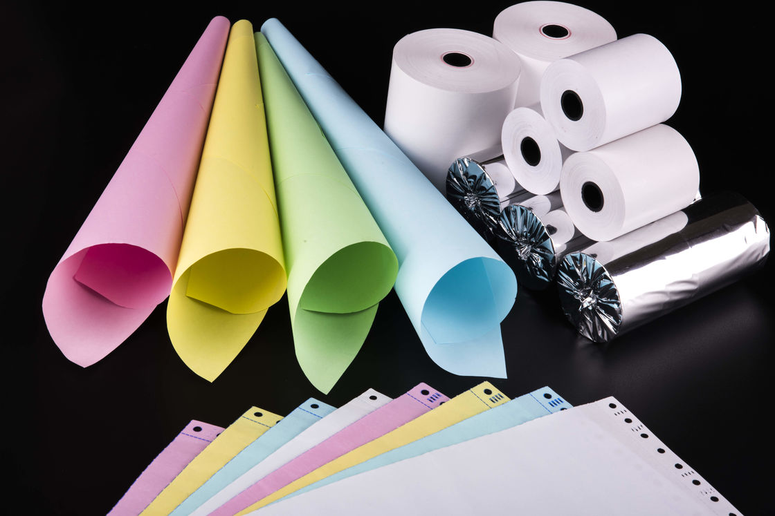 BPA Free POS Thermal Receipt Paper Roll with 5+ Years Image Life and Oil Resistant Properties
