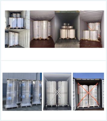 FSC 처녀 나무 펄스 톱 코팅 인쇄 열 종이 덤보 롤 POS 롤